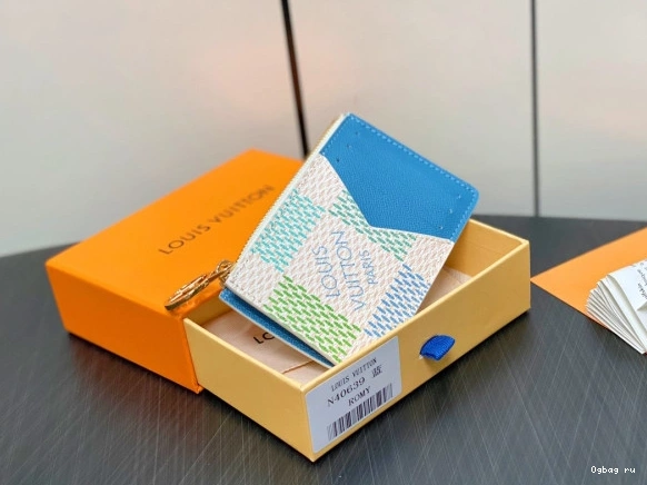 VUITTON Card Holder-12*8*0.8cm LOUIS Romy 0730
